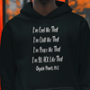 Cool Like Dat Unisex Hoodie (white design)