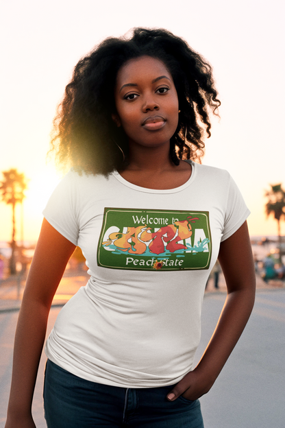 Welcome to Atlanta Women's short sleeve t-shirt