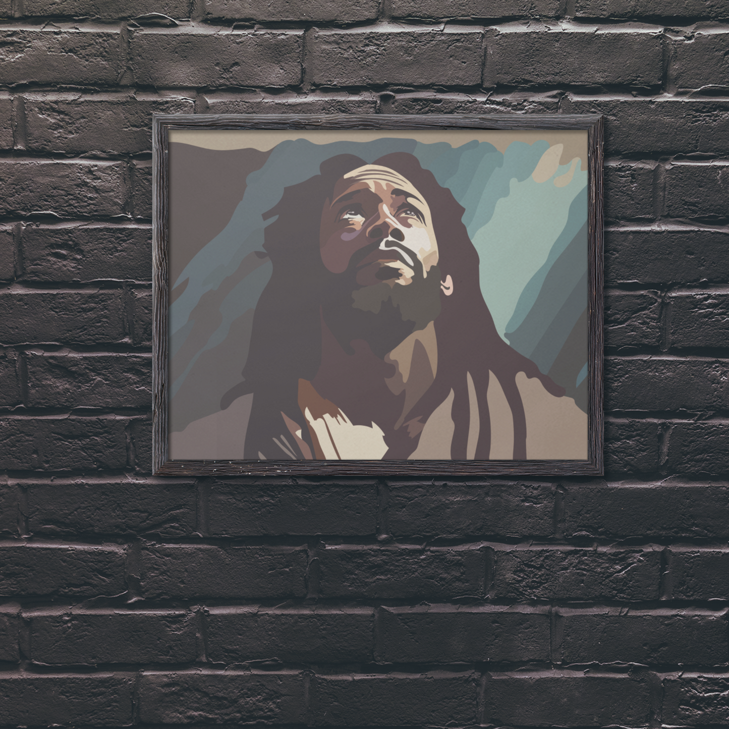 Black Jesus Wall Art