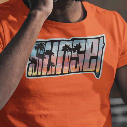 Sunset Unisex t shirt