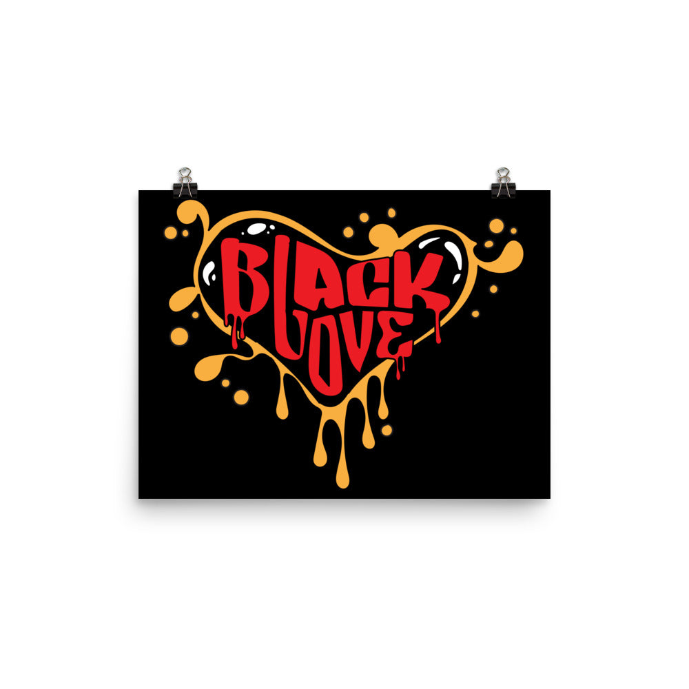 Black Love Wall Art