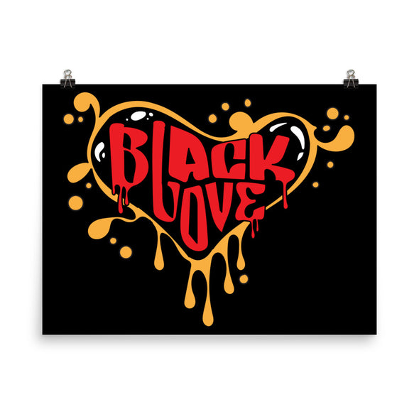 Black Love Wall Art