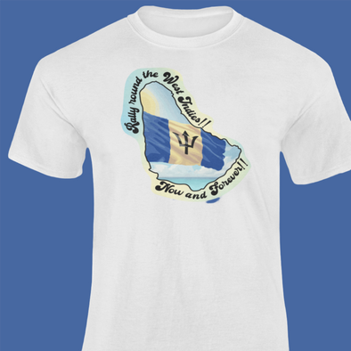 Barbados - Rally Round The West Indies! Unisex t-shirt