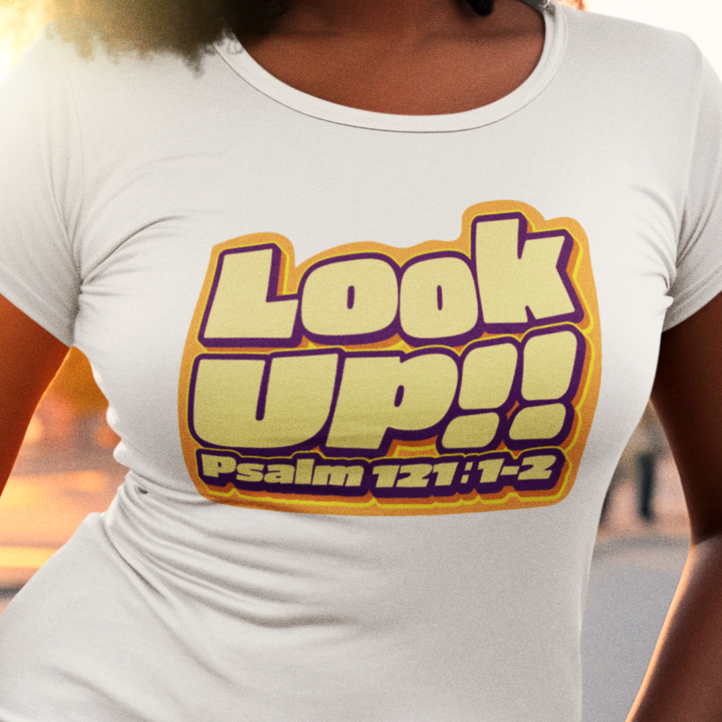 Look Up! Women's short sleeve t-shirt