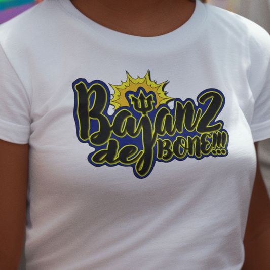 Bajan to de Bone! Women's short sleeve t-shirt