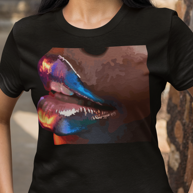 Lips Women's short sleeve t-shirt