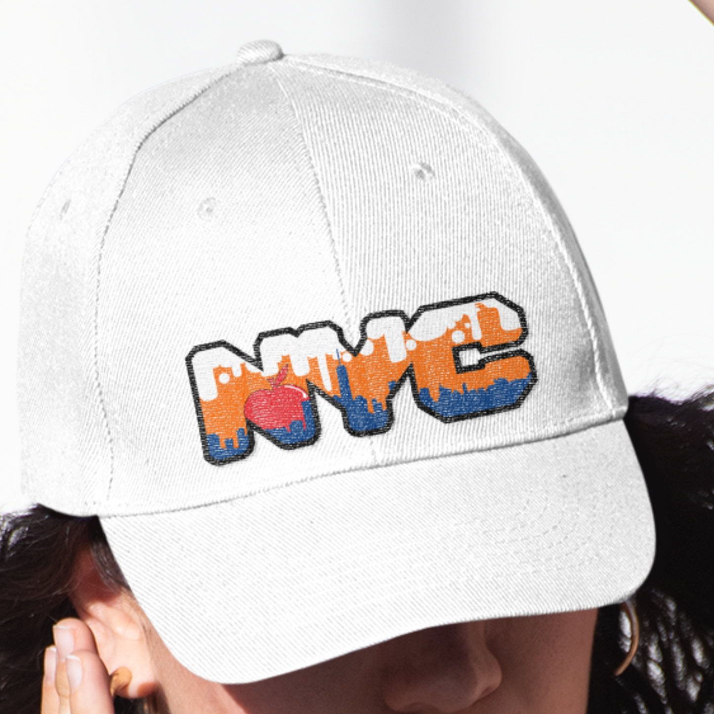 NYC Badge Dad hat