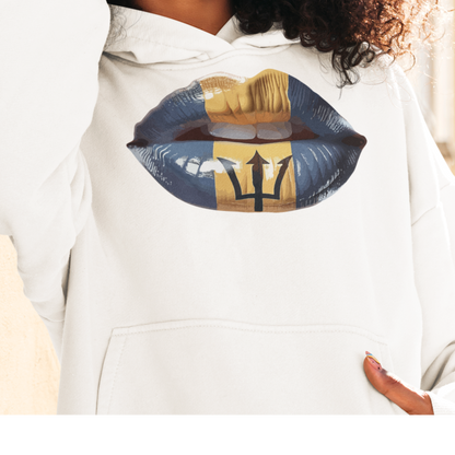 Kiss De Flag Unisex Hoodie