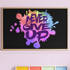 Never Give Up Wall Art