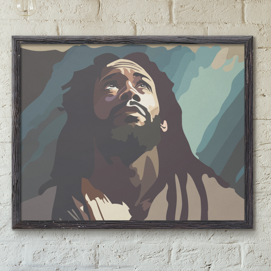 Black Jesus Wall Art