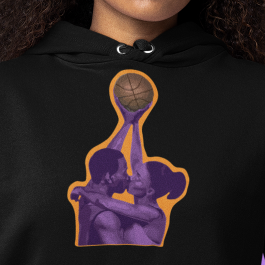 LoVve and Basketball Unisex Hoodie