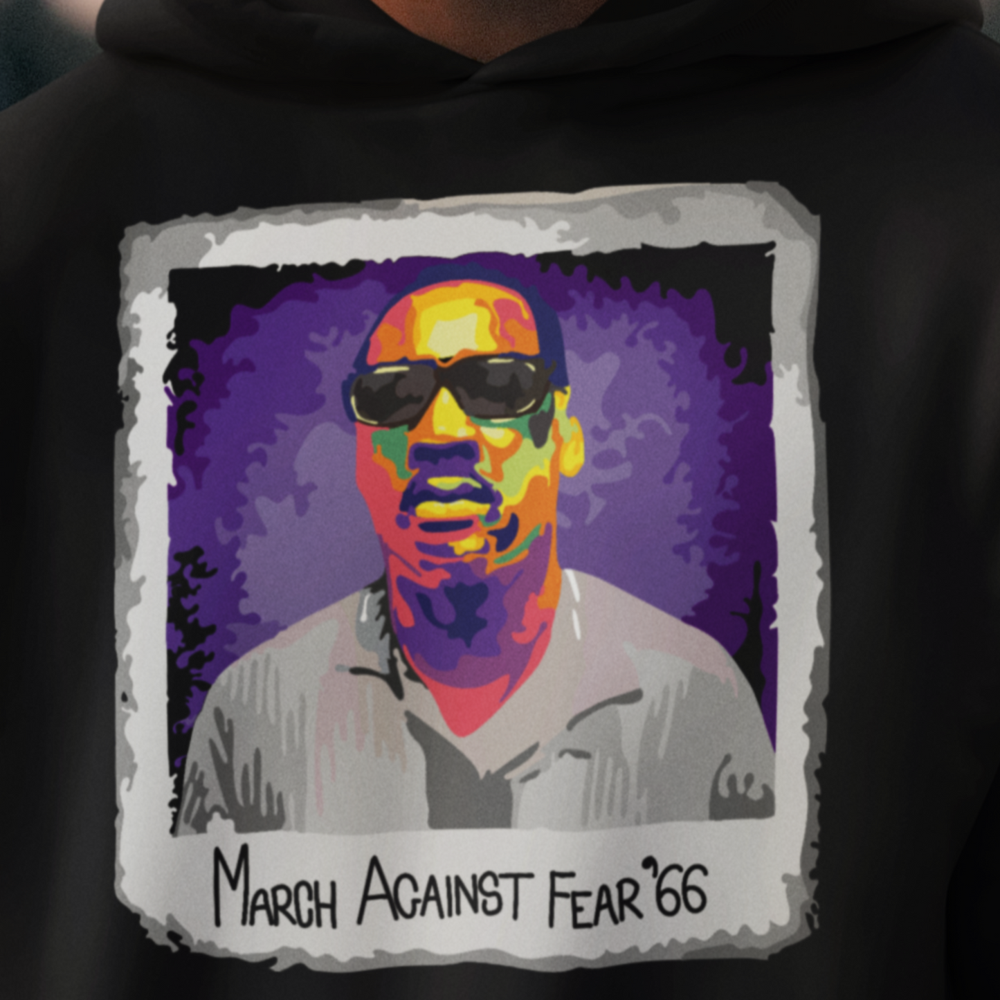 March Against Fear Unisex Hoodie