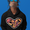 LoVve in Orange Unisex Hoodie