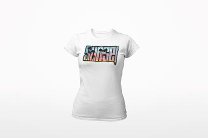 Sunset Women's fitted t shirt