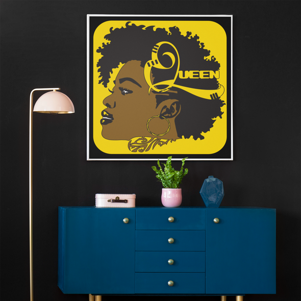 Black Queen Wall Art