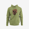 Brown fist Unisex Hoodie