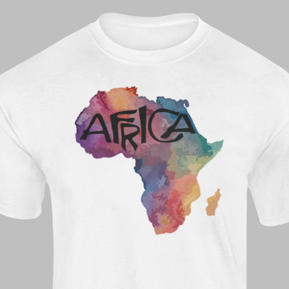 Africa Color Map Unisex t-shirt