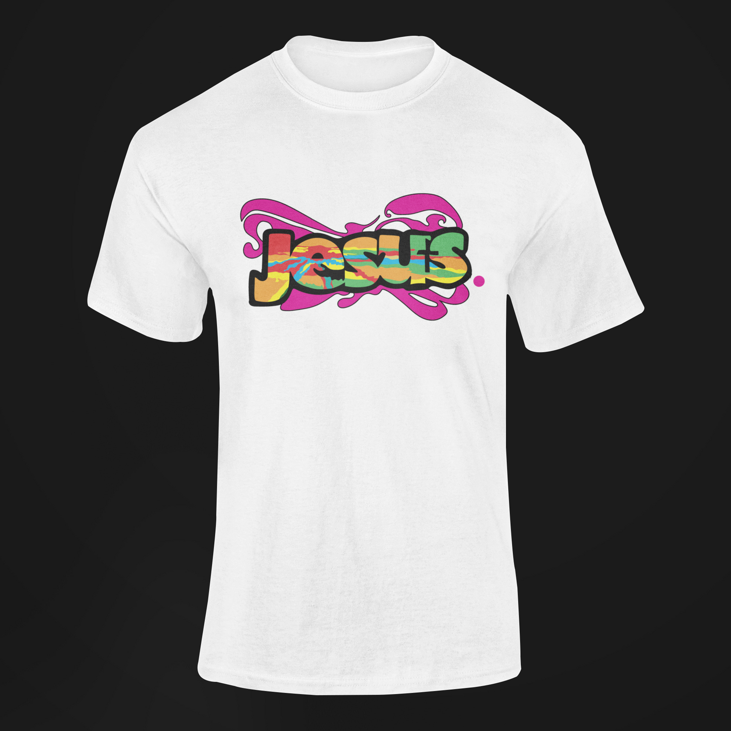 JesusDot neon tee