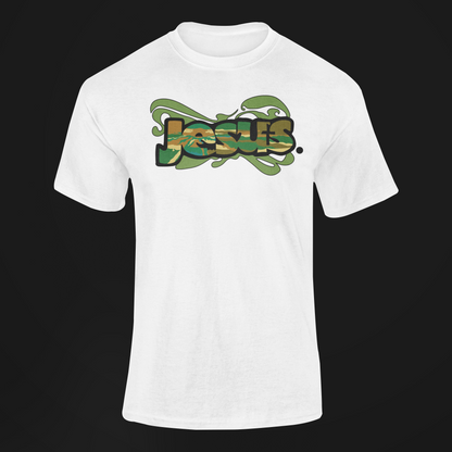 JesusDot camo tee