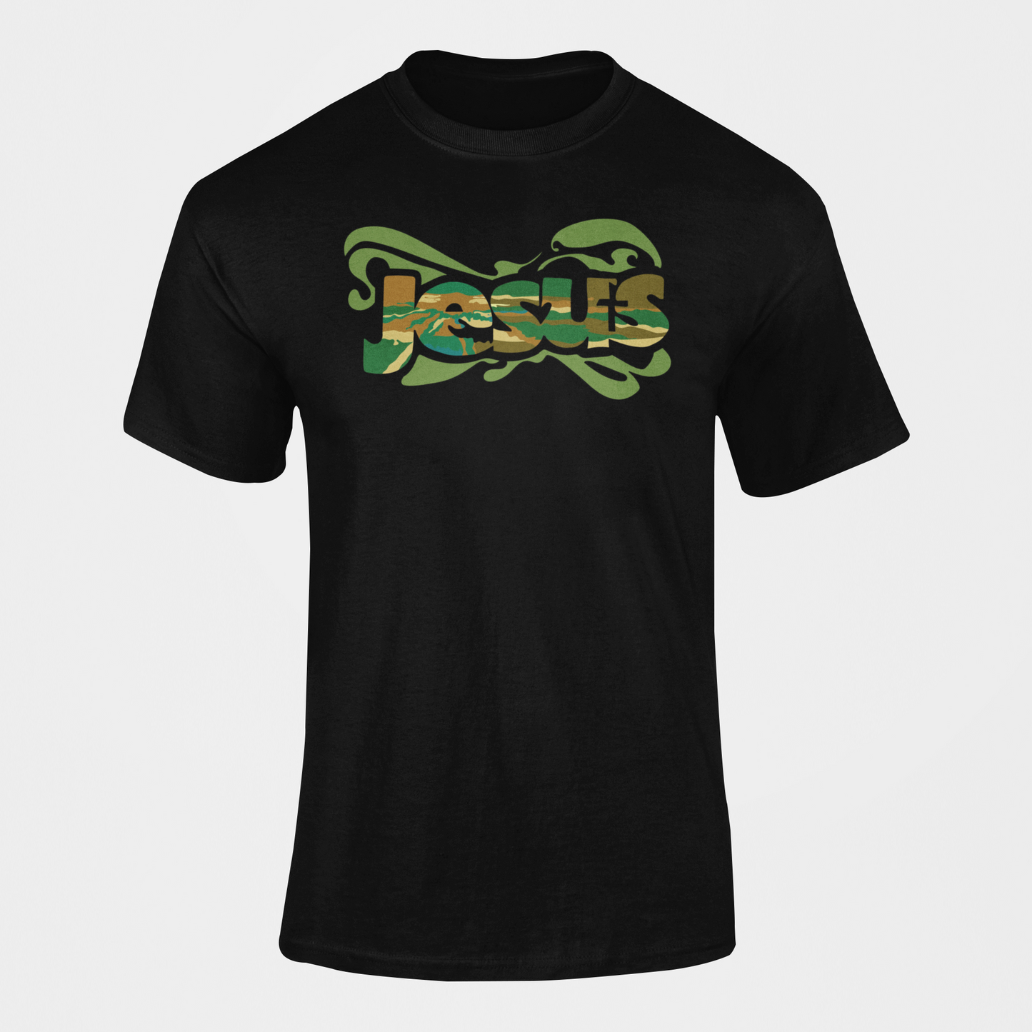 JesusDot camo tee