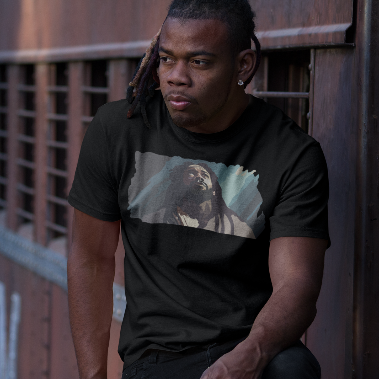 Black Jesus Unisex t-shirt