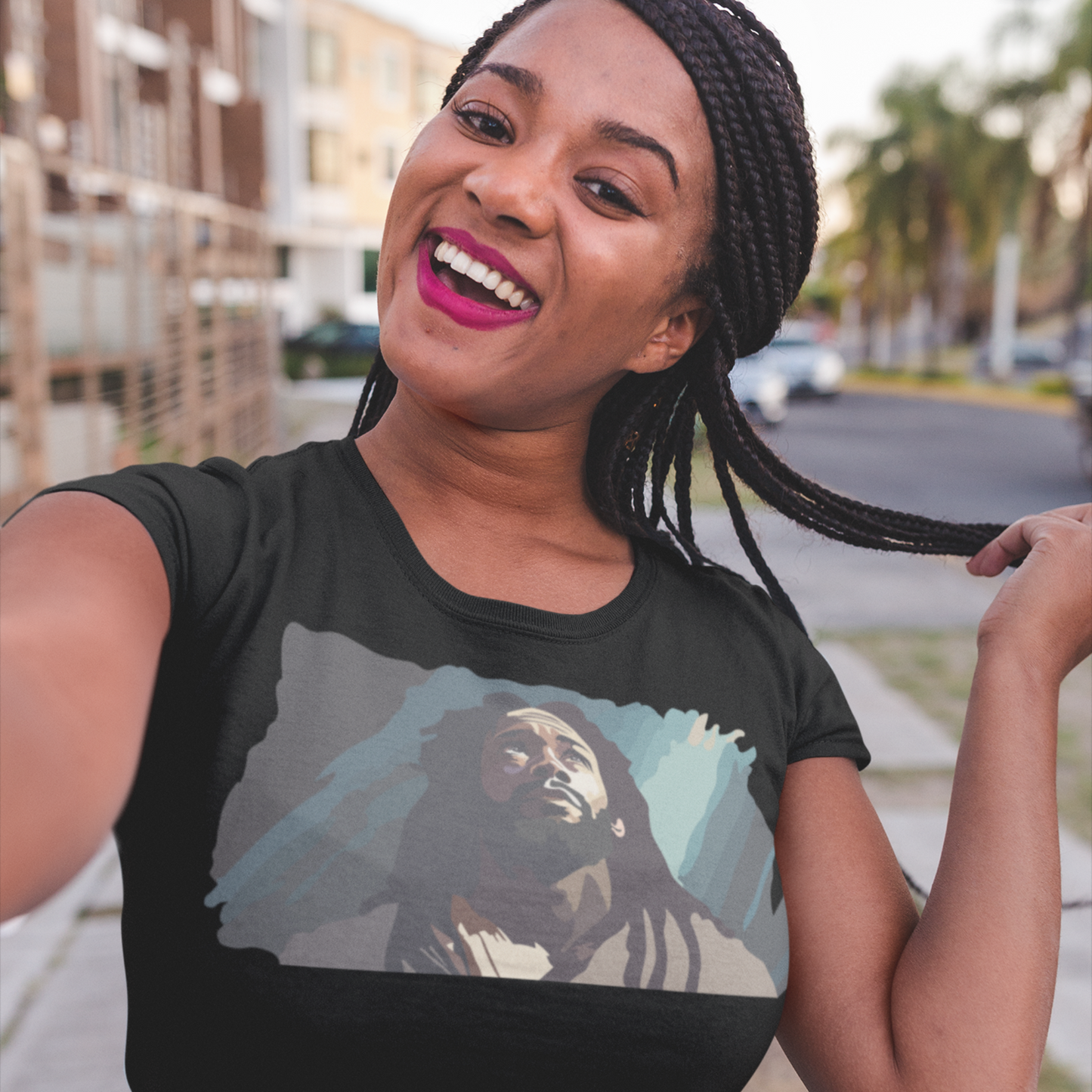 Black Jesus Women's short sleeve t-shirt