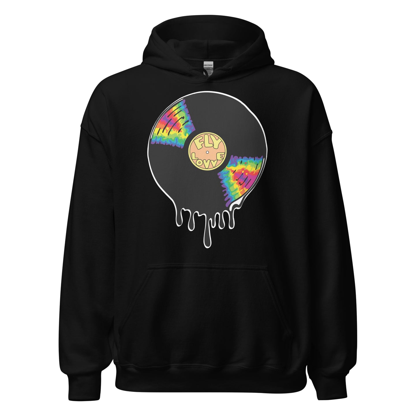 Record Drip Unisex Hoodie