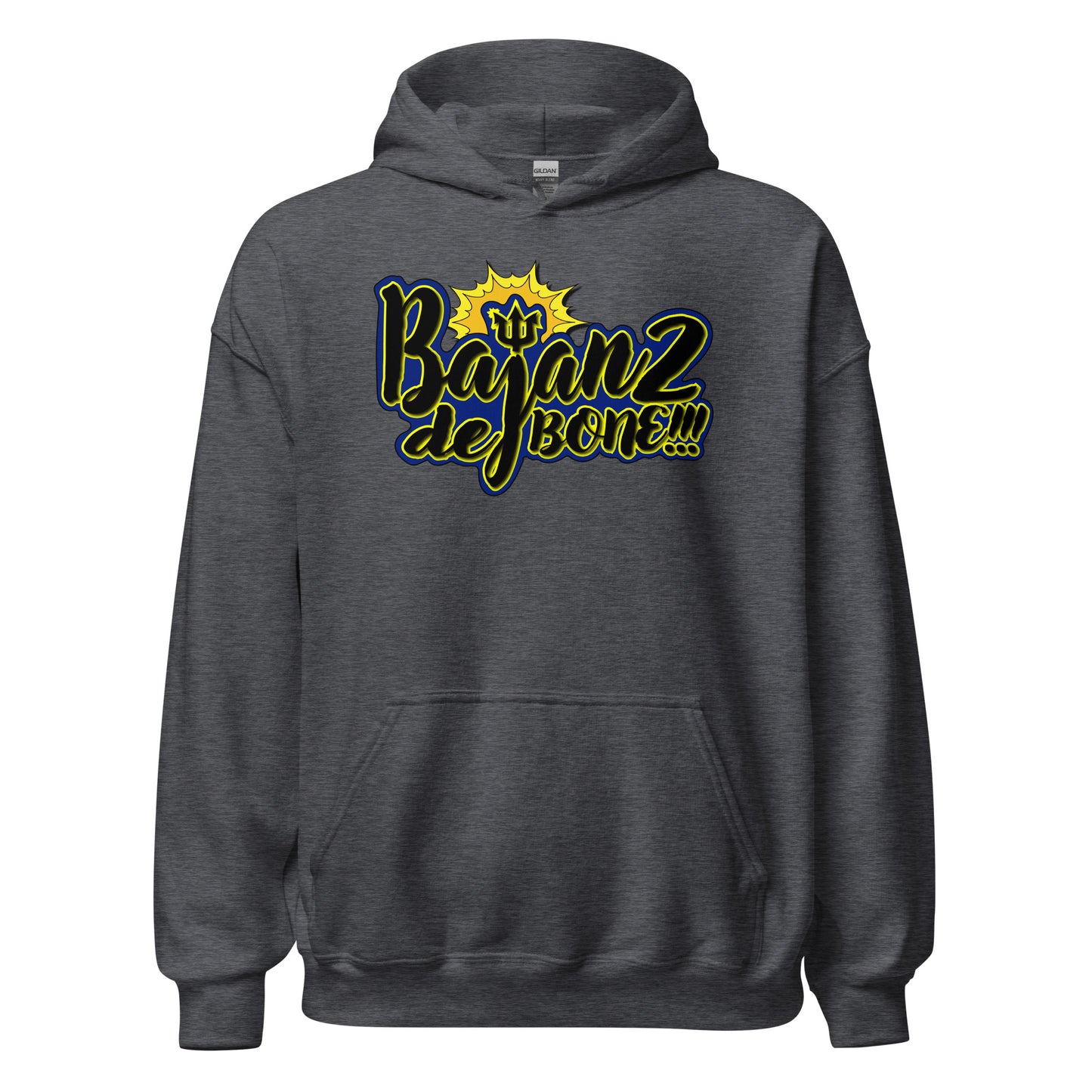 Bajan 2 de bone Unisex Hoodie