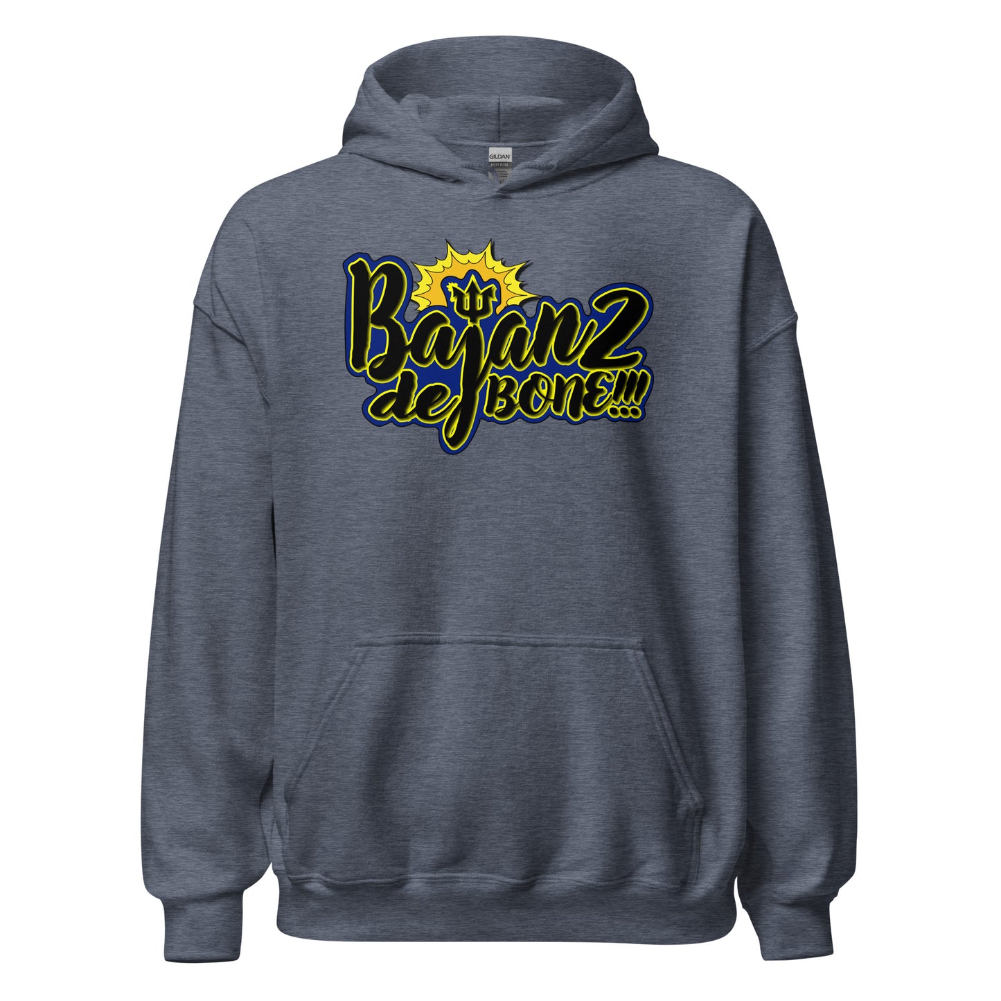 Bajan 2 de bone Unisex Hoodie