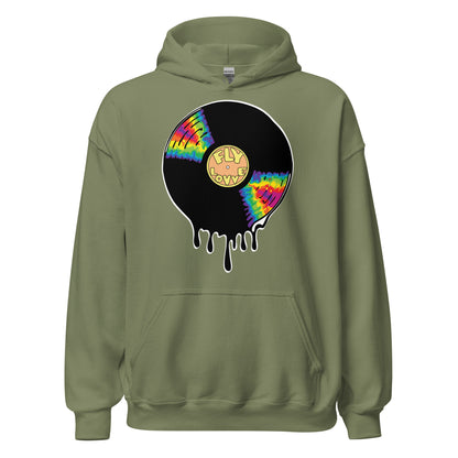 Record Drip Unisex Hoodie