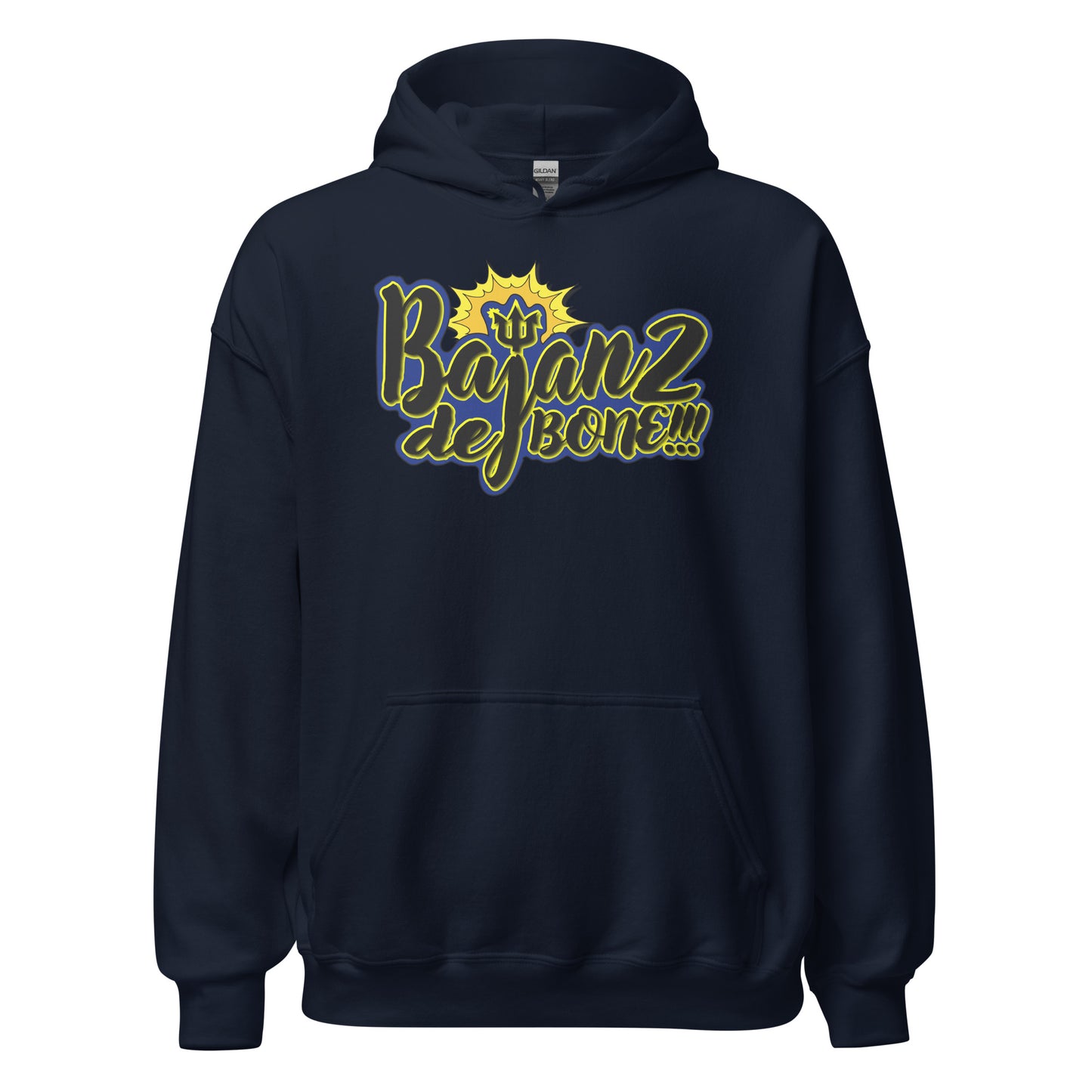 Bajan 2 de bone Unisex Hoodie