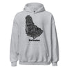 Barbados Word Map Unisex Hoodie