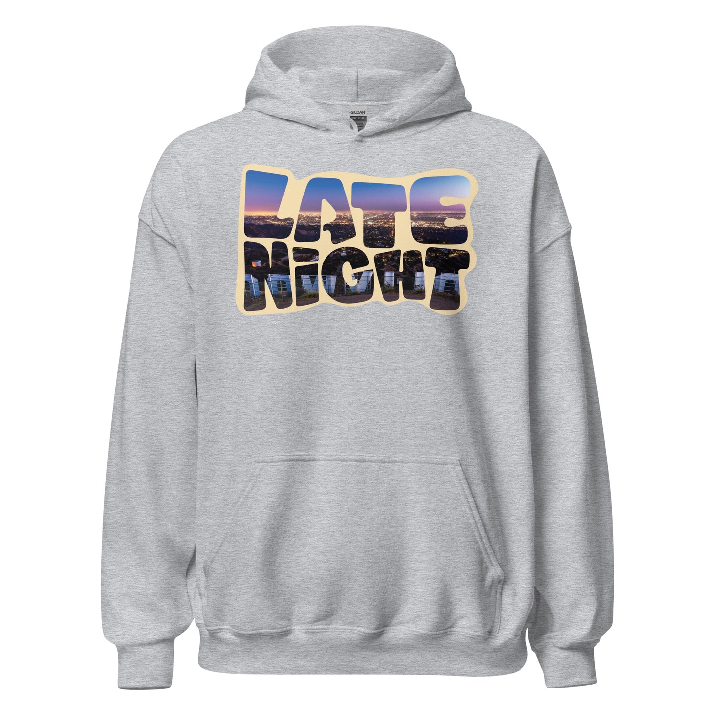 Late Night - LAX Unisex Hoodie