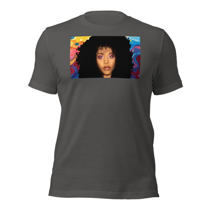 Erykah Badu Swirl Unisex t-shirt