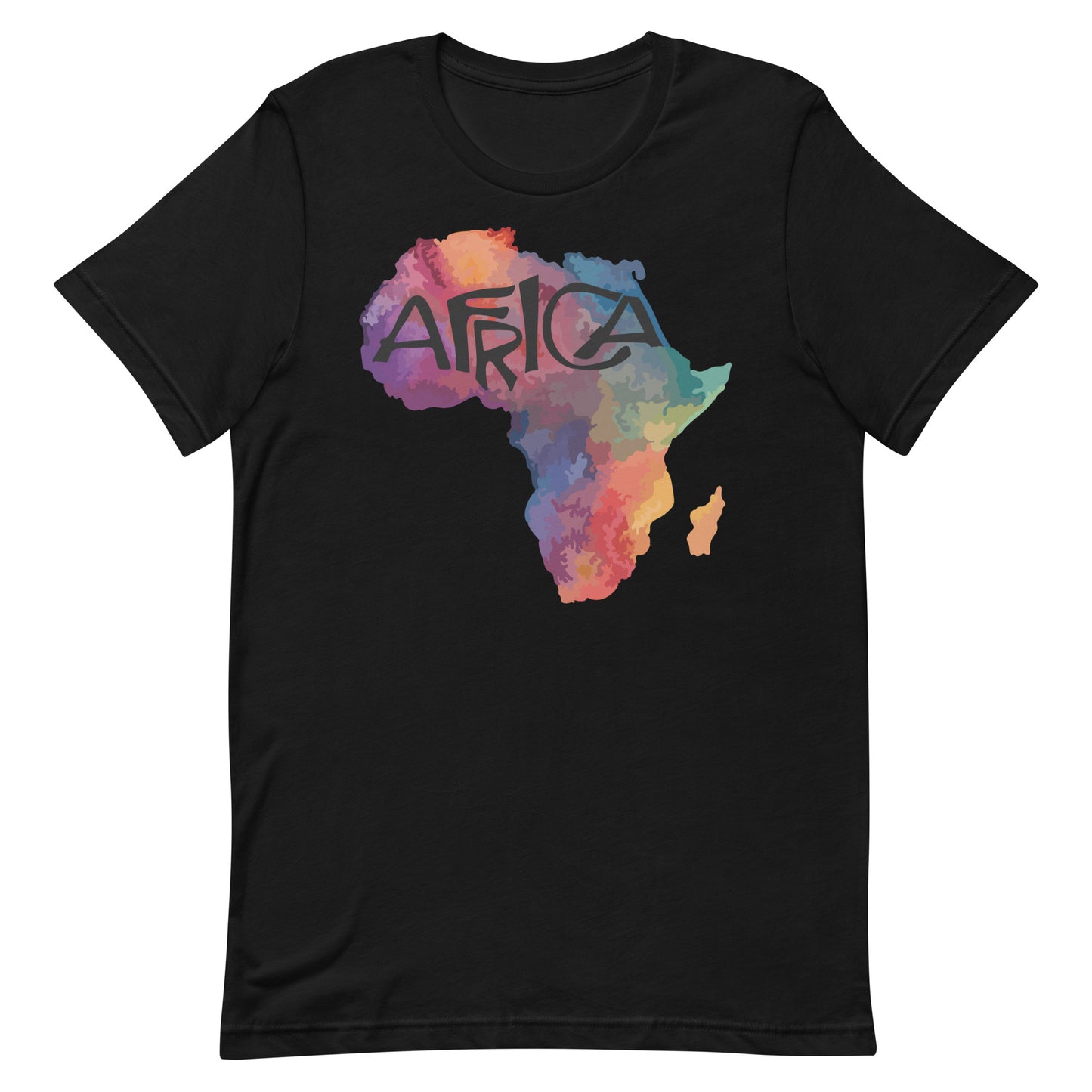 Africa Color Map Unisex t-shirt