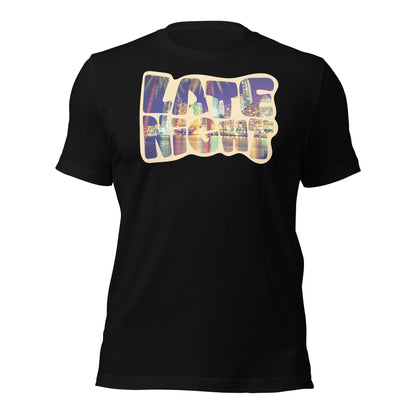 Late Nights in Miami Unisex t-shirt