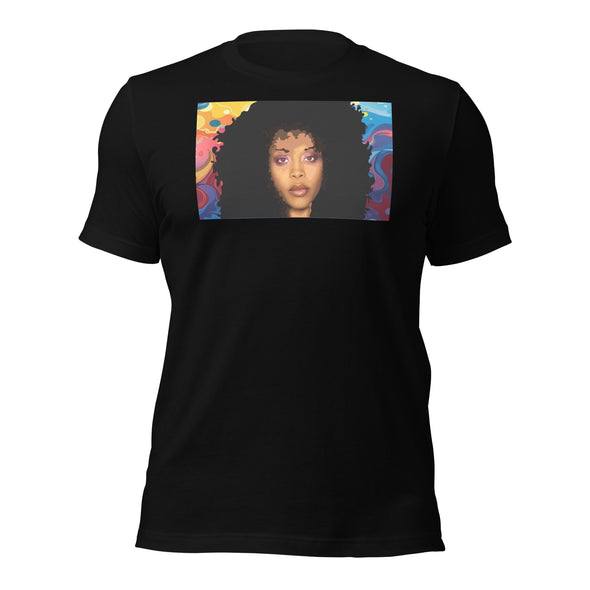 Erykah Badu Swirl Unisex t-shirt