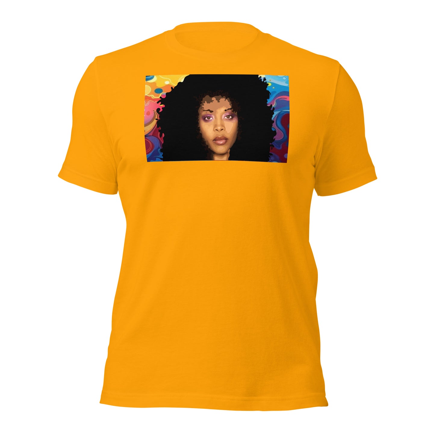 Erykah Badu Swirl Unisex t-shirt