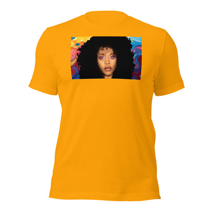 Erykah Badu Swirl Unisex t-shirt