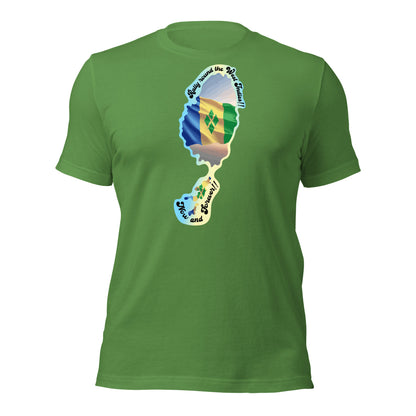 St. Vincent & The Grenadines- Rally Round the West Indies Unisex t-shirt