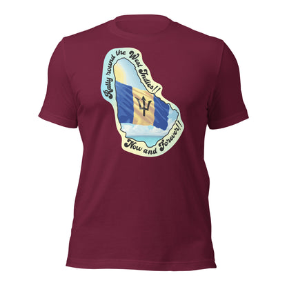 Barbados - Rally Round The West Indies! Unisex t-shirt