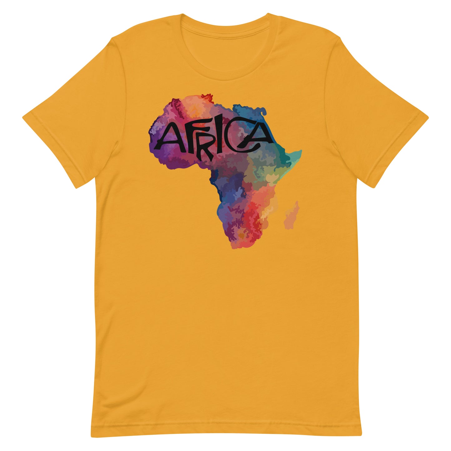 Africa Color Map Unisex t-shirt