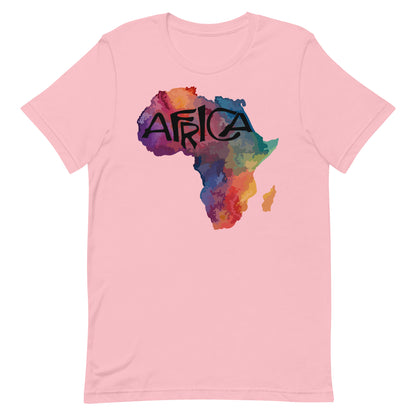 Africa Color Map Unisex t-shirt