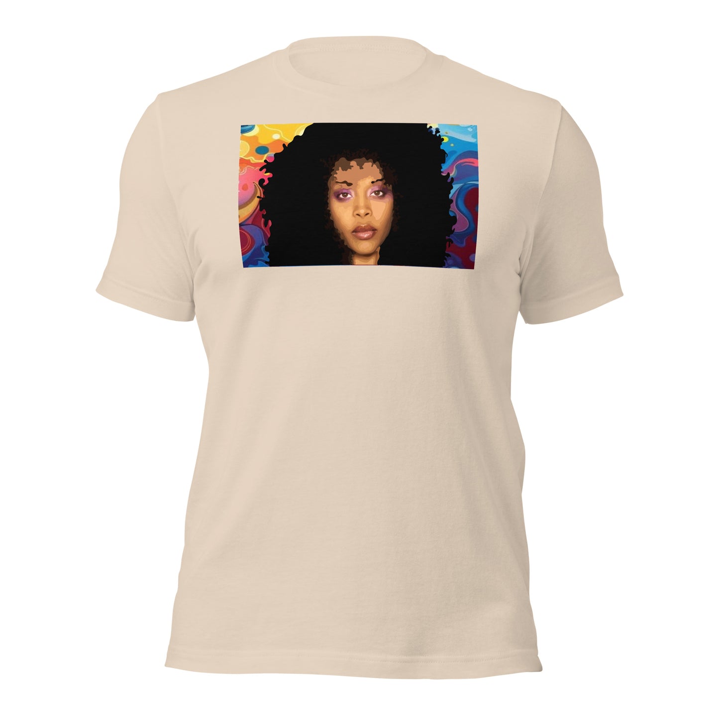 Erykah Badu Swirl Unisex t-shirt