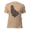 Barbados Word Map - Colored Unisex t-shirt