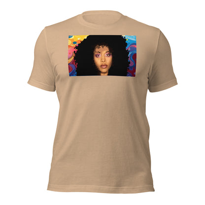 Erykah Badu Swirl Unisex t-shirt