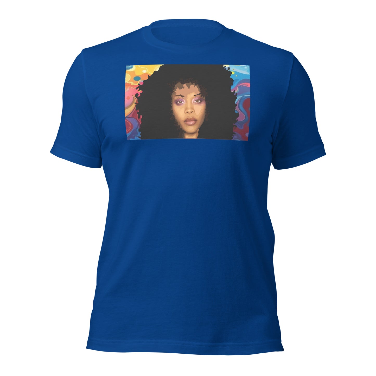 Erykah Badu Swirl Unisex t-shirt