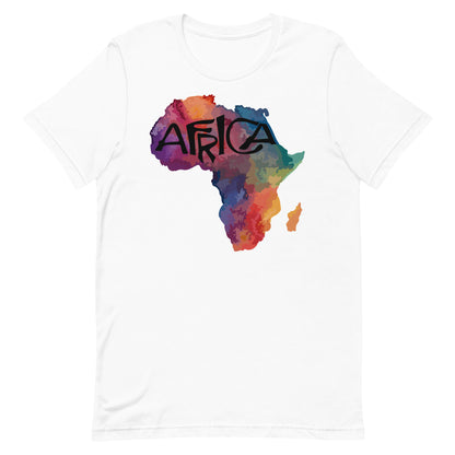 Africa Color Map Unisex t-shirt