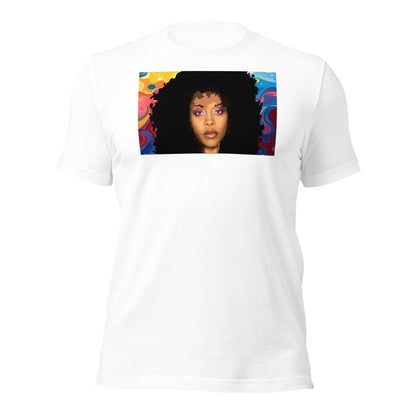 Erykah Badu Swirl Unisex t-shirt