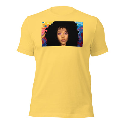 Erykah Badu Swirl Unisex t-shirt